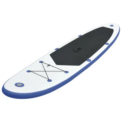 VidaXL paddleboard set opblaasbaar blauw-wit 300cm 2