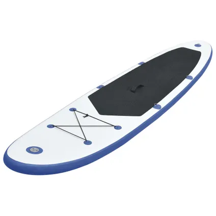 VidaXL paddleboard set opblaasbaar blauw-wit 360cm 2