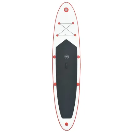 VidaXL paddleboard zeilset opblaasbaar rood-wit 330cm 6
