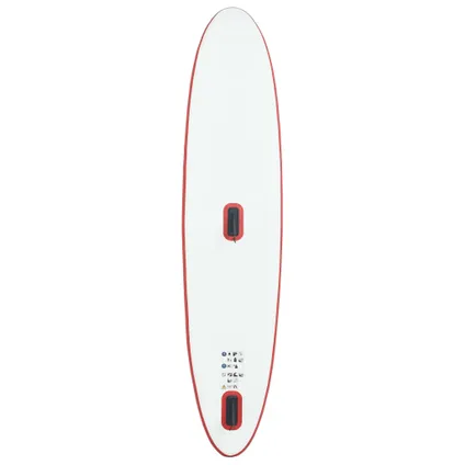 VidaXL paddleboard zeilset opblaasbaar rood-wit 330cm 7