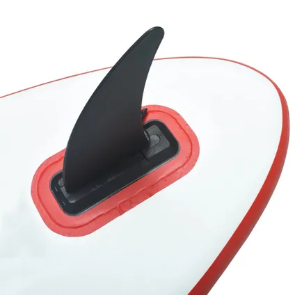 VidaXL paddleboard zeilset opblaasbaar rood-wit 330cm 8