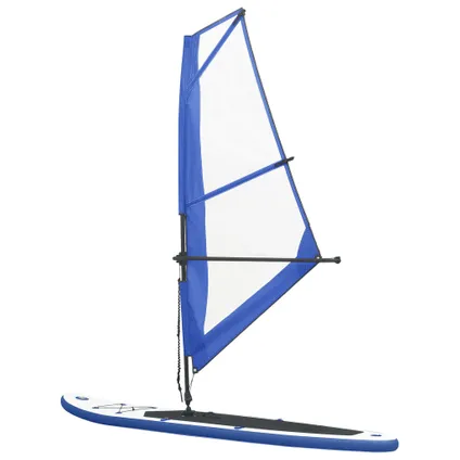 VidaXL paddleboard zeilset opblaasbaar blauw-wit 330cm 4
