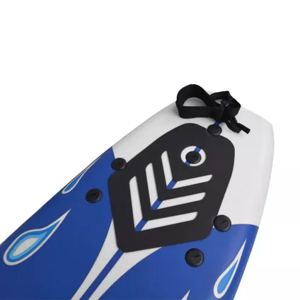 VidaXL surfplank schuim/kunststof blauw 170cm  5