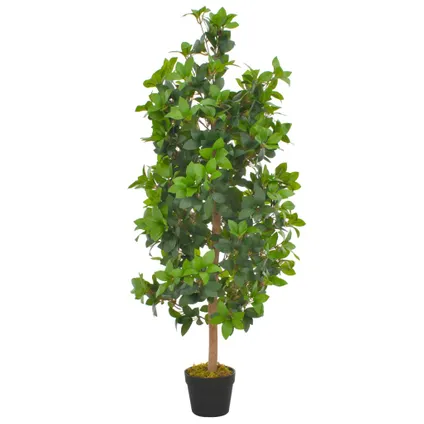 VidaXL kunstplant laurierboom + pot 120cm
