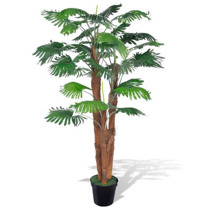 VidaXL kunstplant palmboom + pot 180cm