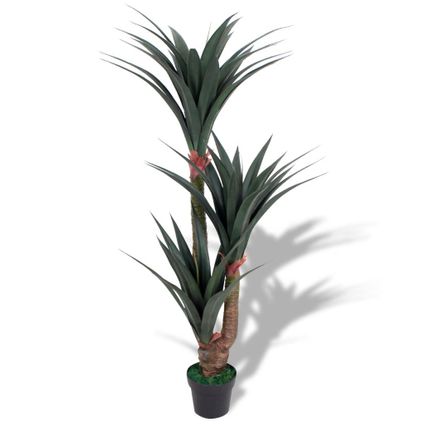 VidaXL kunstplant yucca + pot 155cm