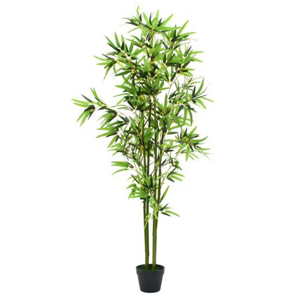 VidaXL kunstplant bamboe + pot 175cm