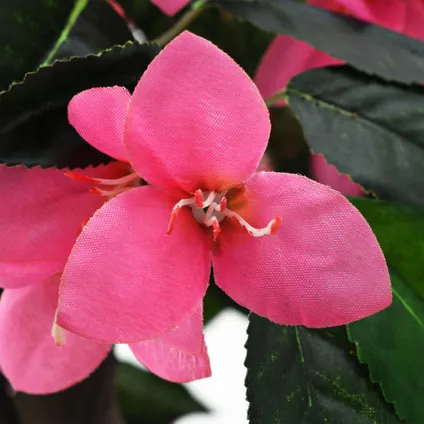 VidaXL kunstplant rododendron + pot roze 155cm 2