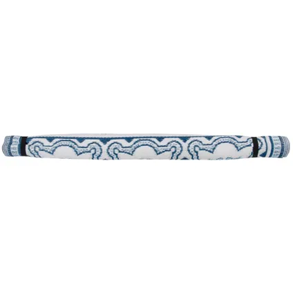 Esschert Design buitenkleed tegels blauw-wit 151,5cm 3