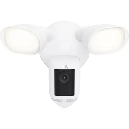 Caméra de surveillance extérieure Ring Floodlight blanc