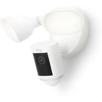 Caméra de surveillance extérieure Ring Floodlight blanc 2