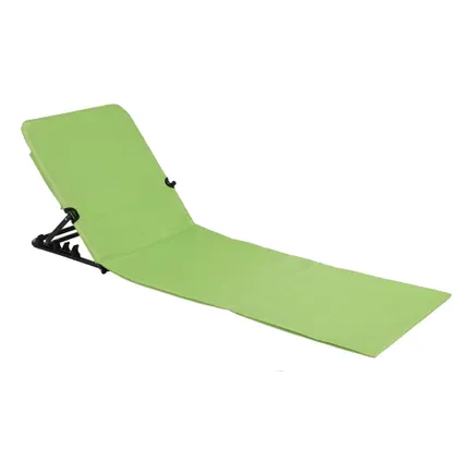 HI strandstoel/mat opvouwbaar groen 3