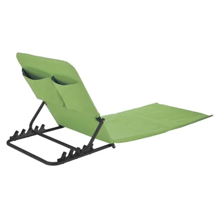 HI strandstoel/mat opvouwbaar groen 4