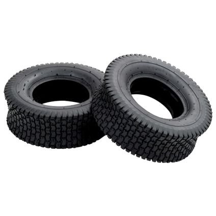 VidaXL kruiwagenbanden 2st 13x5.00-6 4PR rubber