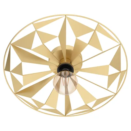 EGLO wandlamp Castanuelo goud ⌀42,5cm E27 40W