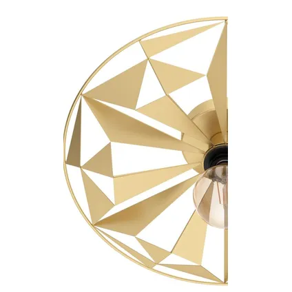 EGLO wandlamp Castanuelo goud ⌀42,5cm E27 40W 4
