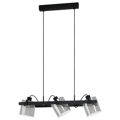 EGLO hanglamp Hornwood zwart E27 40W 3