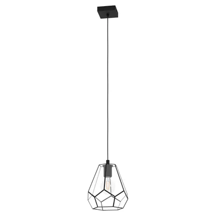 EGLO hanglamp Mardyke zwart E27 40W