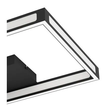 EGLO plafondlamp Altaflor zwart led 11,2W 2