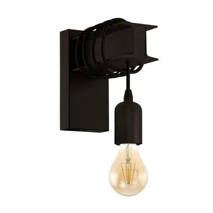 EGLO wandlamp Townshend 6 zwart E27 10W 3
