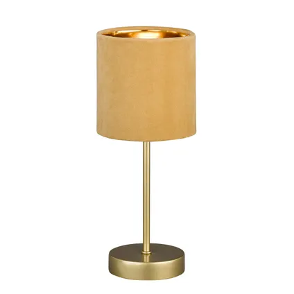 Fischer & Honsel tafellamp Aura goud E14 25W