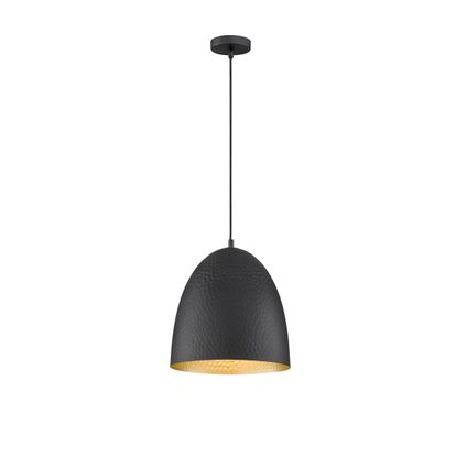 Fischer & Honsel hanglamp Mylon zwart ⌀30cm E27 40W
