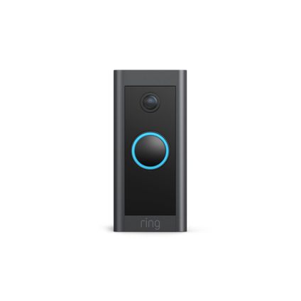 Ring video deurbel - bedraad - 1080p HD video - zwart