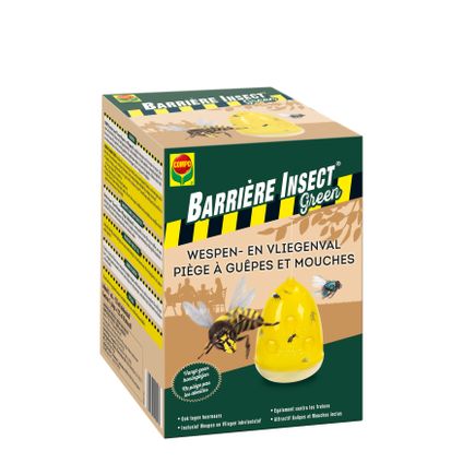 COMPO Barrière Insect Green Wespen- en Vliegenval + 125 ml lokvloeistof