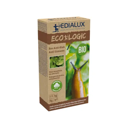 Granulés anti-limaces Edialux Ecologic 1kg - 5 g/m2