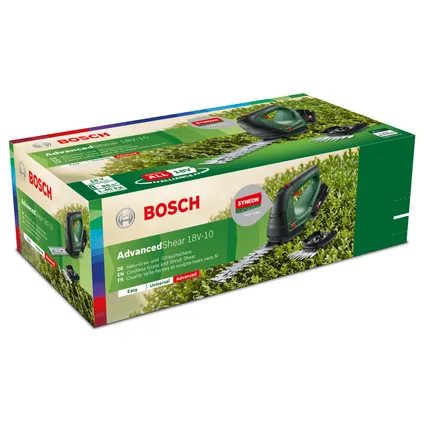 Bosch buxus- en grasschaar AdvancedShear 18V-10 2,0Ah + AL1810V CV lader 5
