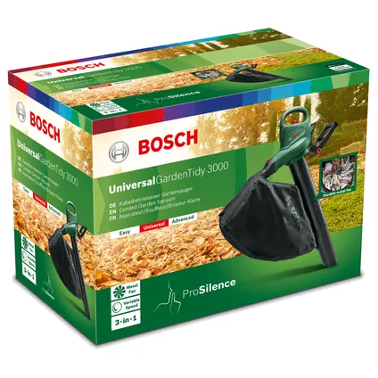 Bosch bladblazer en bladruimer UniversalGardenTidy 3000 4