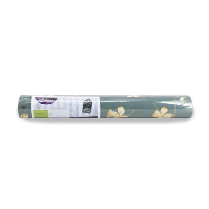 Papier peint intissé Decomode fleurs jade 4