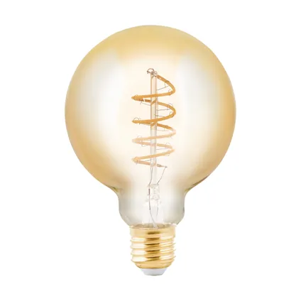Ampoule à filament LED EGLO G95 ambre E27 4W 2