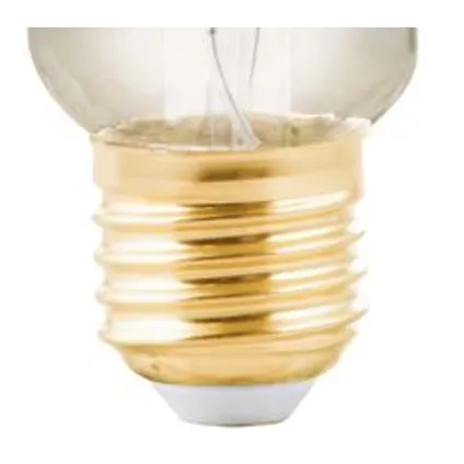 EGLO ledfilamentlamp G95 amber E27 4W 5