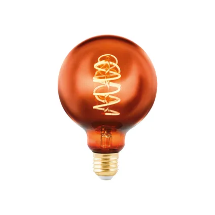 Ampoule à filament LED EGLO G95 cuivre E27 4W
