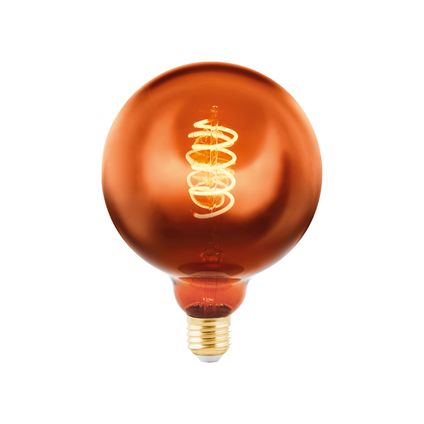 Ampoule filament LED EGLO cuivre G125 E27 4W