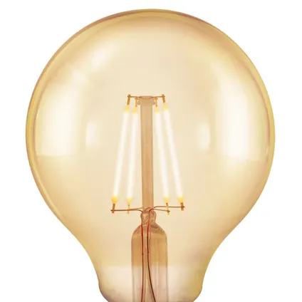 EGLO ledfilamentlamp amber G80 E27 4W 3