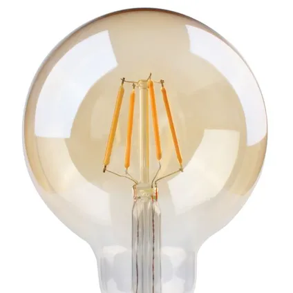 EGLO ledfilamentlamp amber G95 E27 4W 3