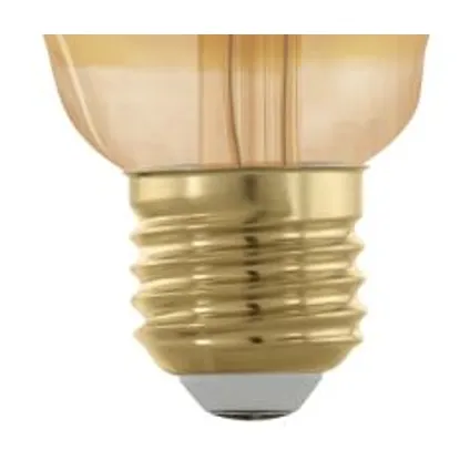 Ampoule filament LED EGLO ambre G125 E27 4W 5