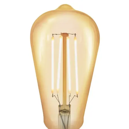 Ampoule filament LED EGLO ambre ST64 E27 4W 3