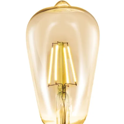 EGLO ledfilamentlamp amber ST64 E27 4W 3