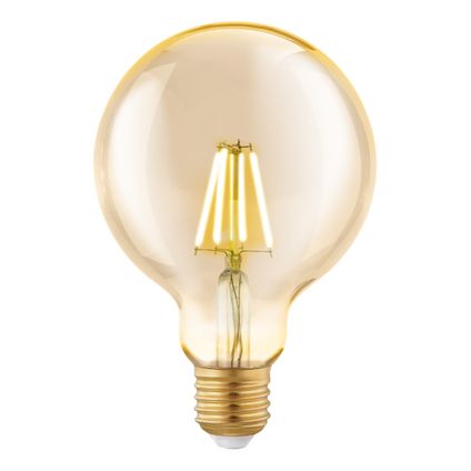EGLO ledfilamentlamp G95 amber E27 4W