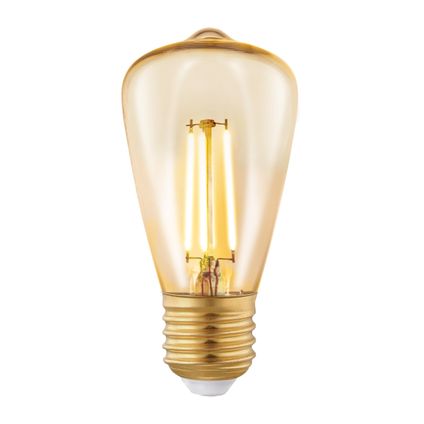EGLO ledfilamentlamp ST48 amber E27 4W