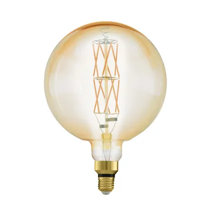 EGLO ledfilamentlamp G200 amber E27 8W 2