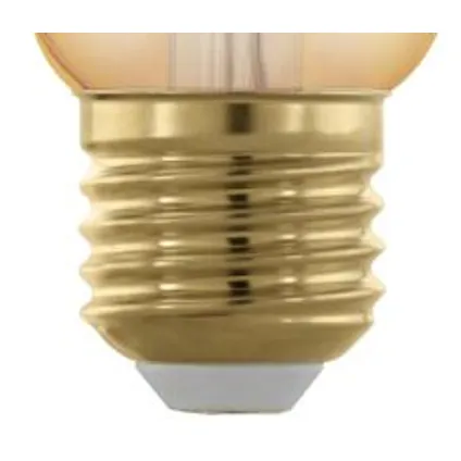 EGLO ledfilamentlamp Classic A75 amber E27 4W 5