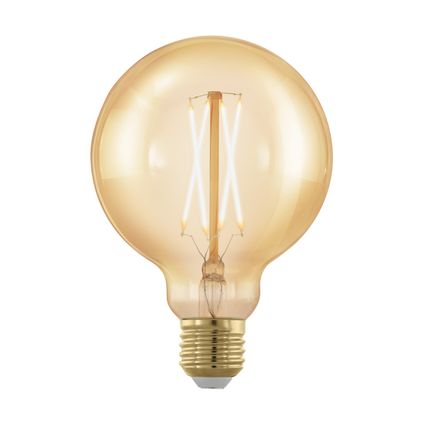 Ampoule filament LED EGLO ambre G95 E27 4W