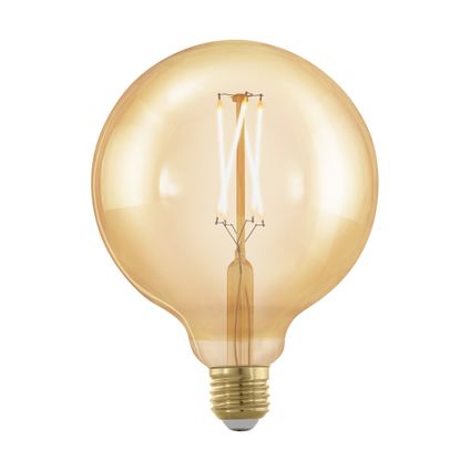 Ampoule filament LED EGLO ambre G125 E27 4W