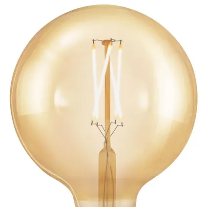 EGLO ledfilamentlamp amber G125 E27 4W 3