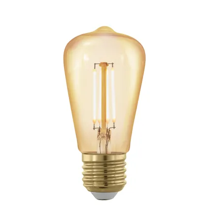 EGLO ledfilamentlamp ST48 amber E27 4W 2