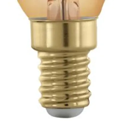 EGLO ledfilamentlamp kaars amber E14 4W 5